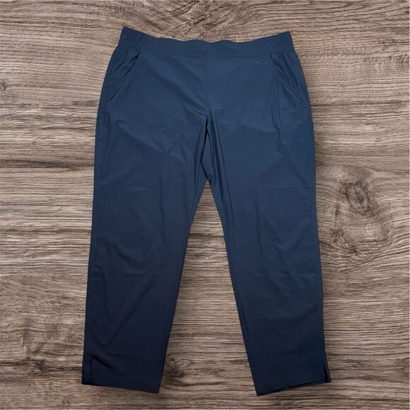 Eddie Bauer Pants - Eddie Bauer Ankle Traveler Pant Black Women’s Size XL